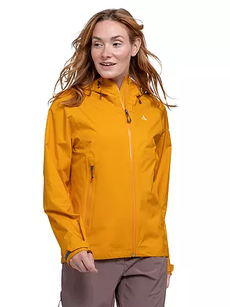 SCHÖFFEL | Chaqueta de senderismo para mujer Vistdal 2,5L con capucha L | orange